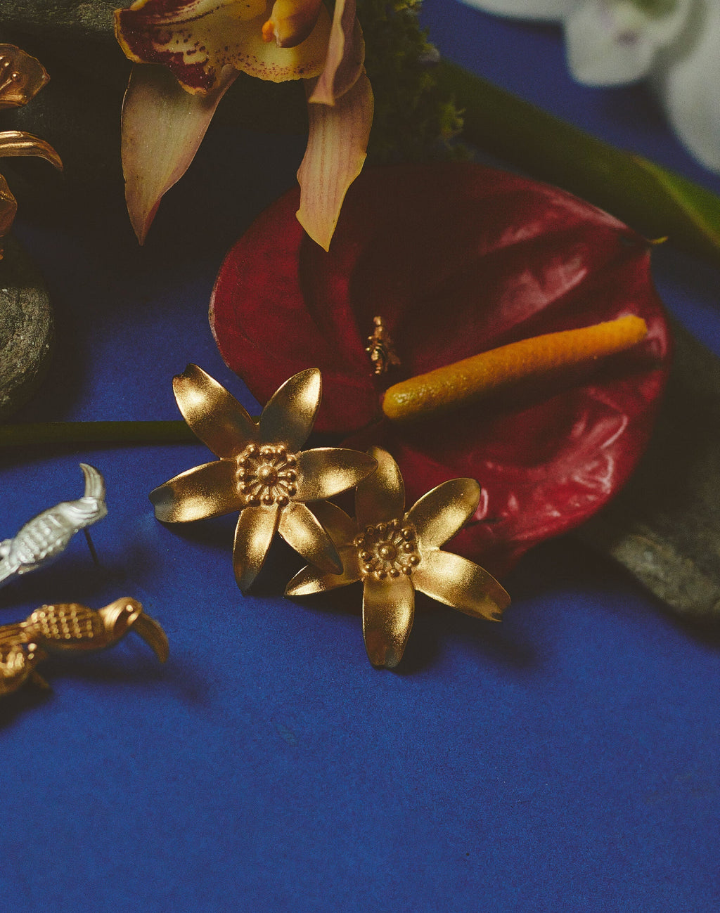 Earrings Passiflora