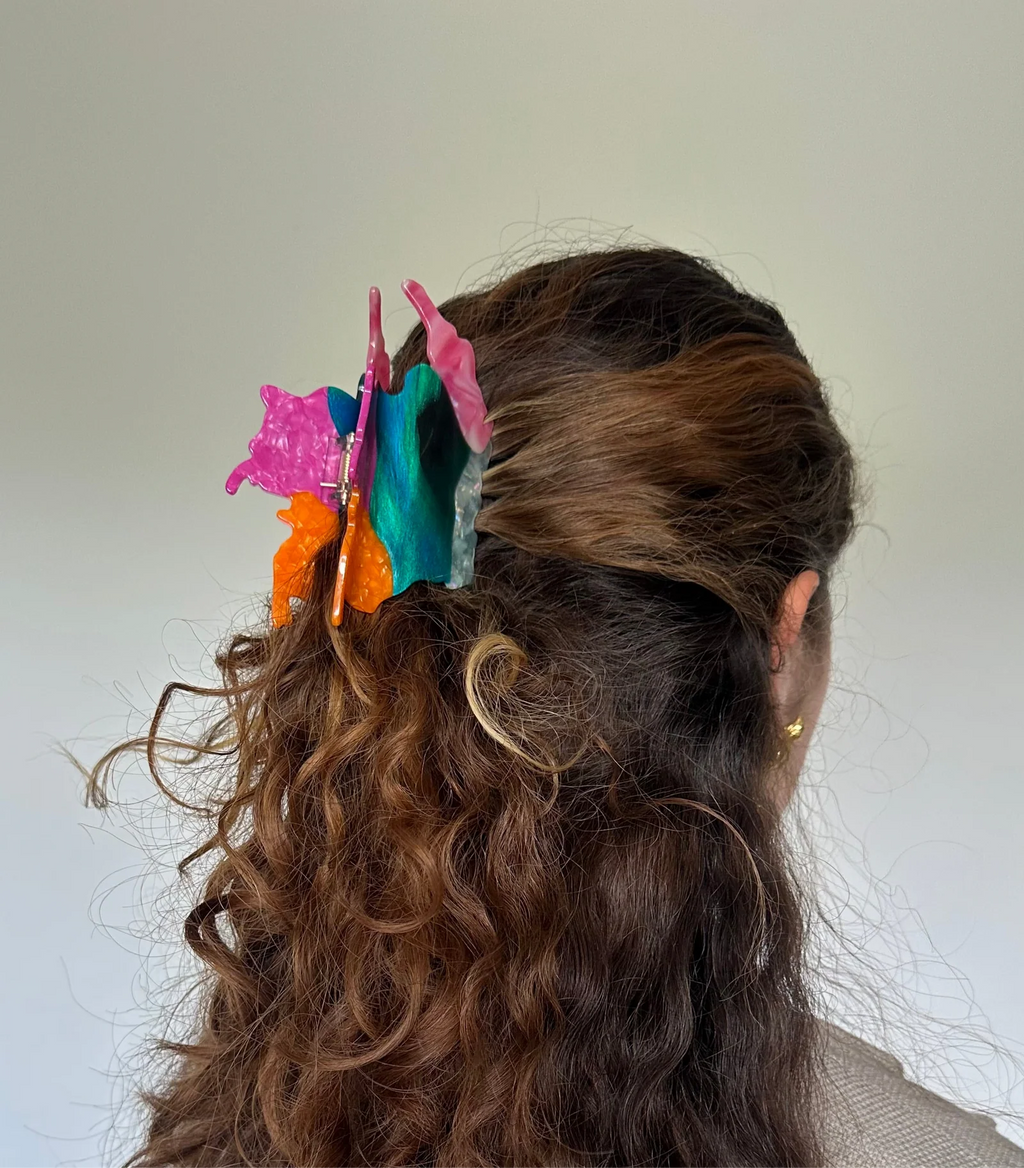 Cumbia Colombia Map Hairclip