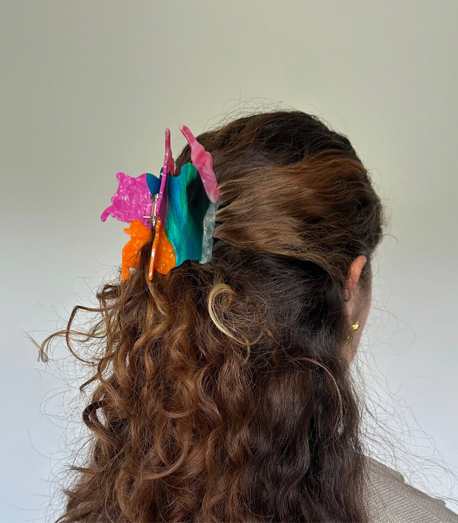 Cumbia Colombia Map Hairclip