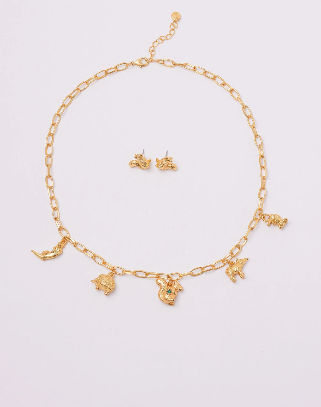 Necklace + Earrings Minca