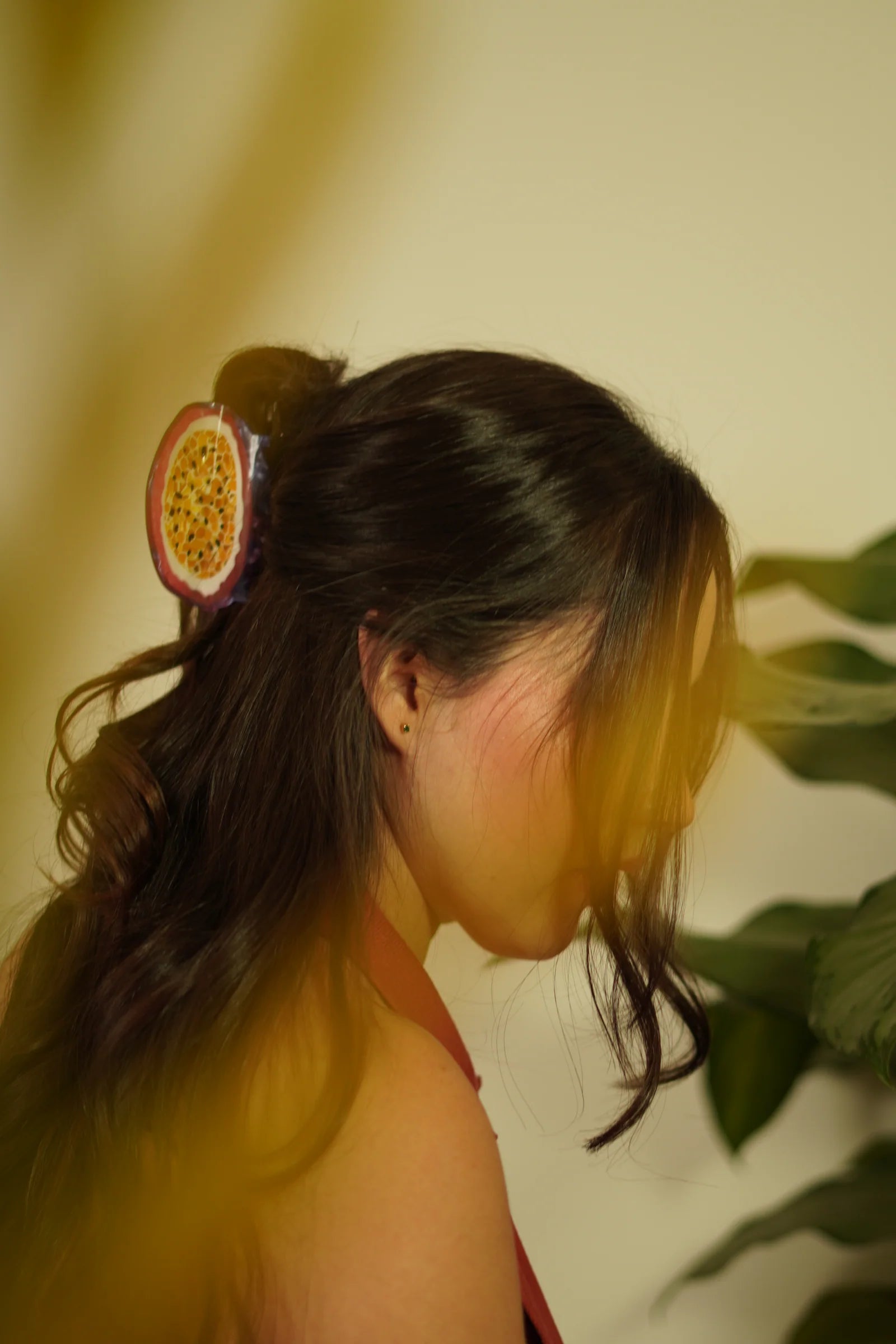 Passionfruit Hairclip