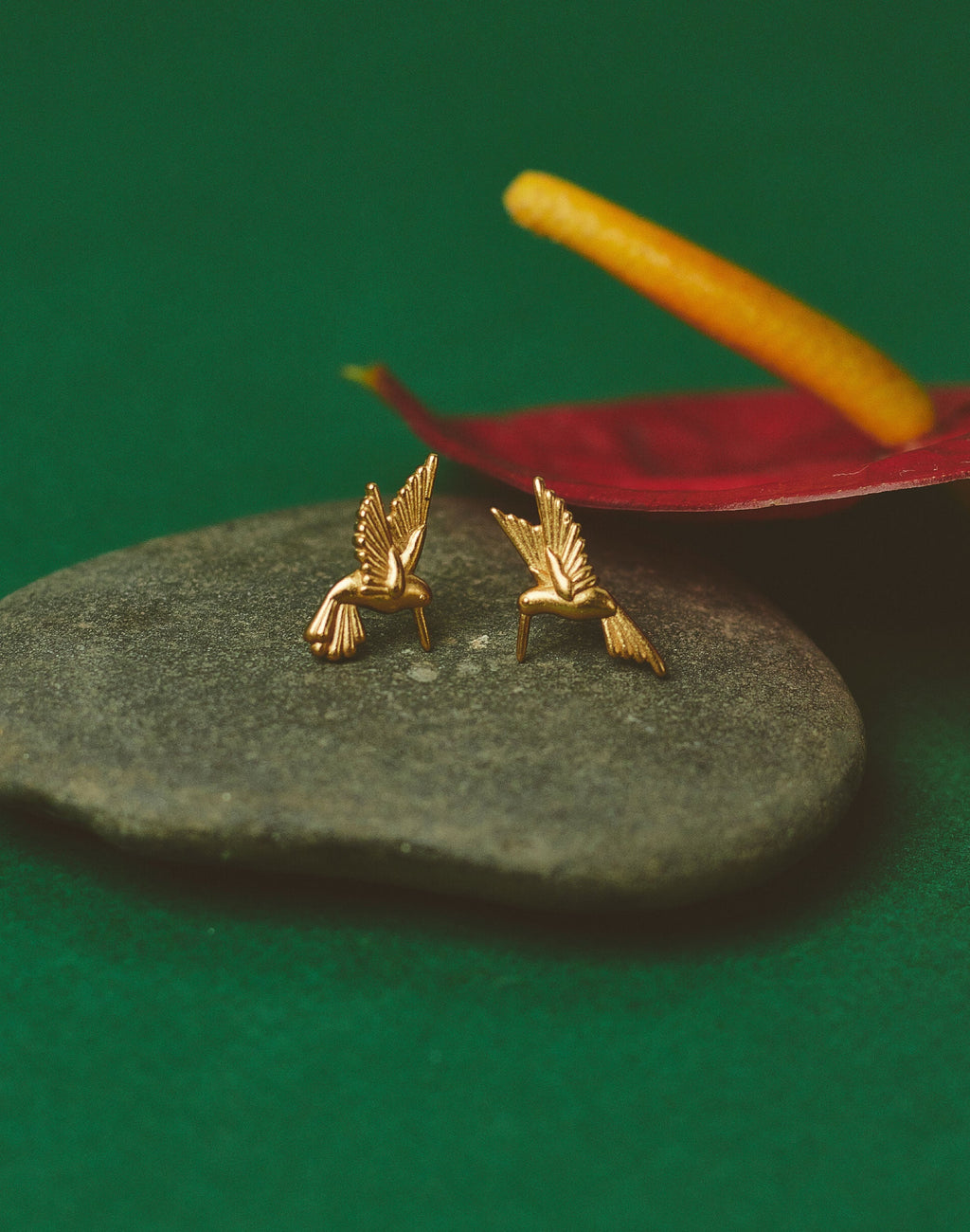 Earrings Hummingbird