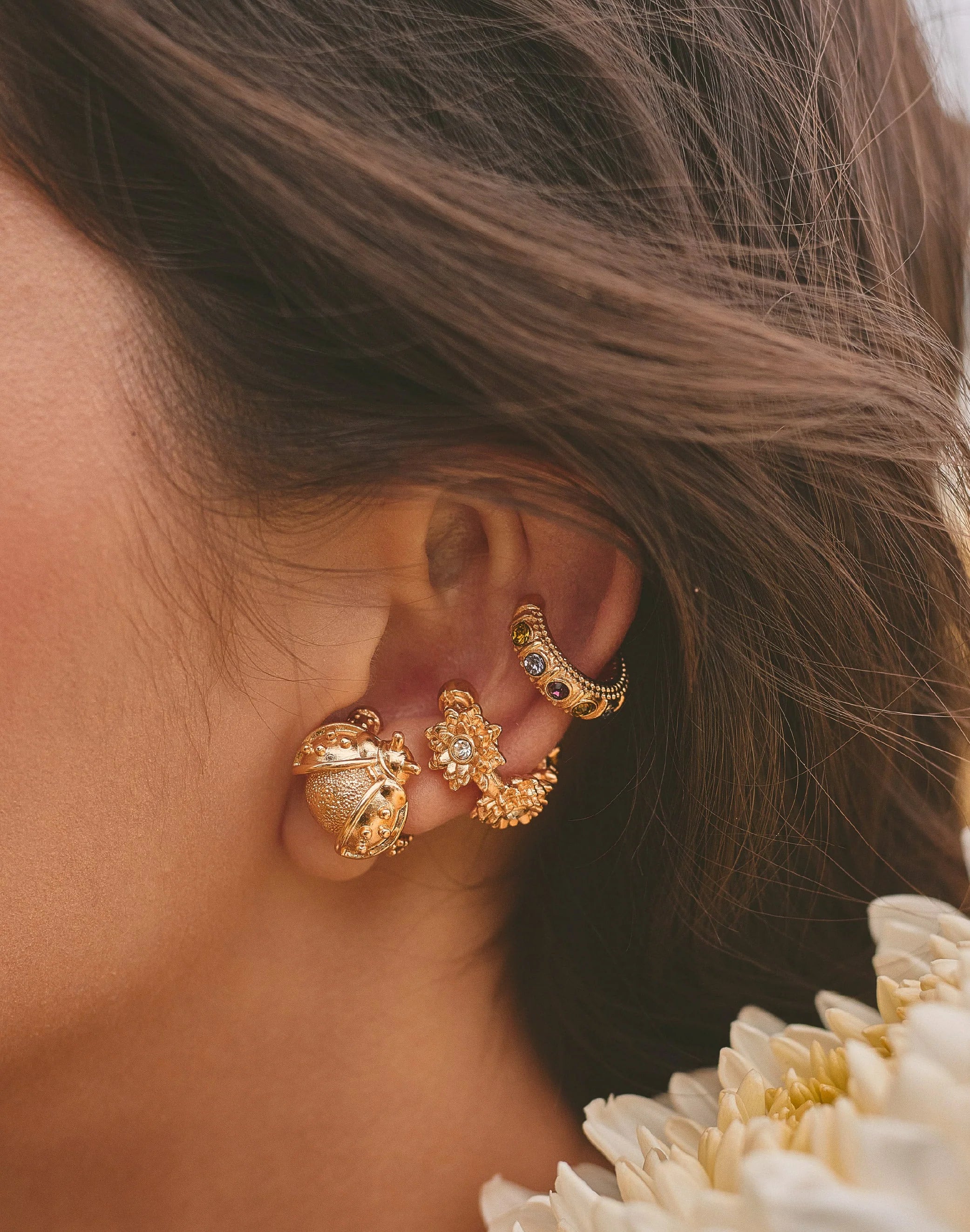 Set of 3 Earcuffs Nature