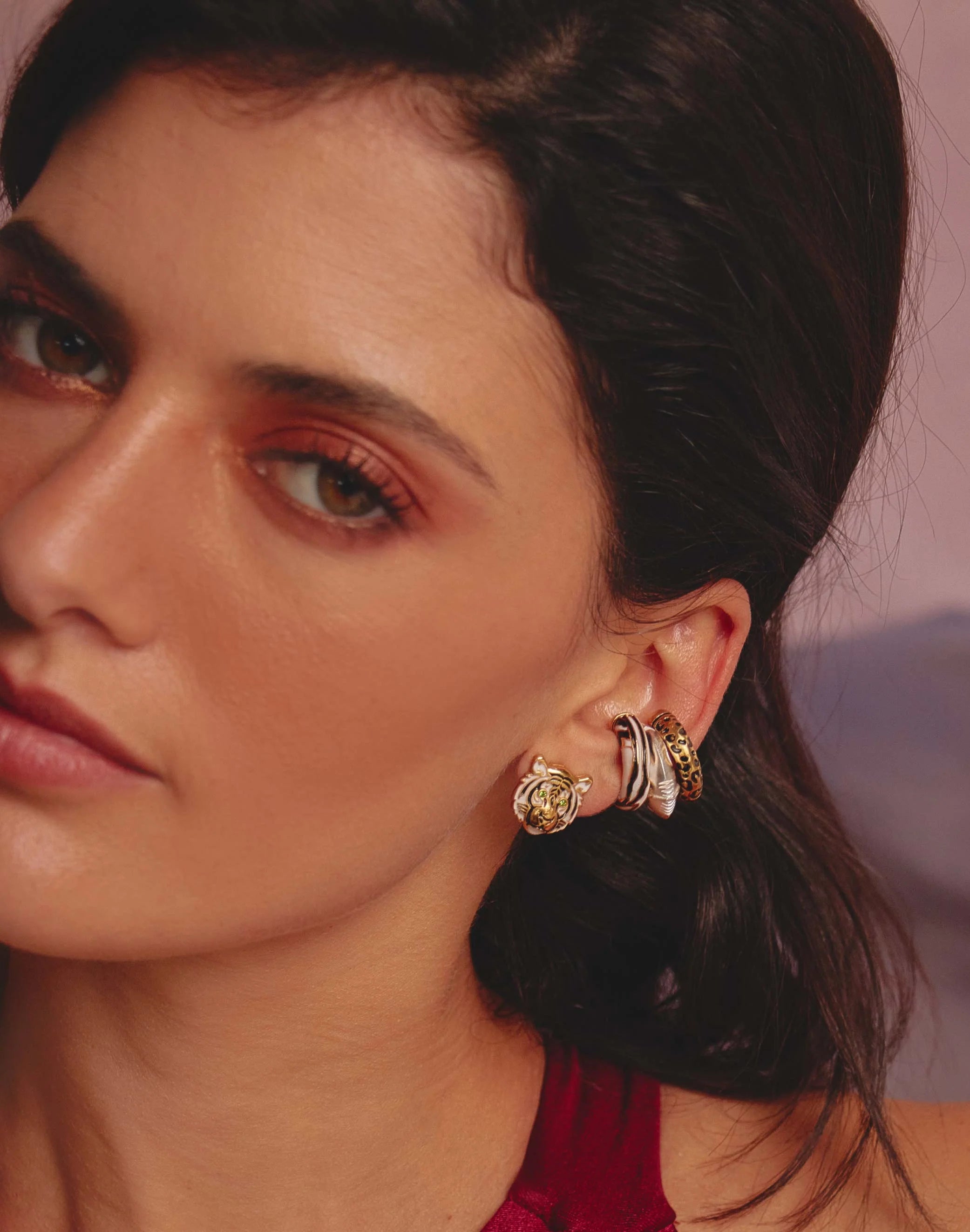 Feline Earrings